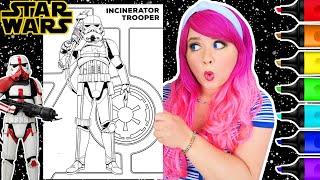 Coloring Star Wars Incinerator Stormtrooper Coloring Page | Ohuhu Art Markers by Kimmi The Clown 13,767 views 9 days ago 6 minutes, 24 seconds