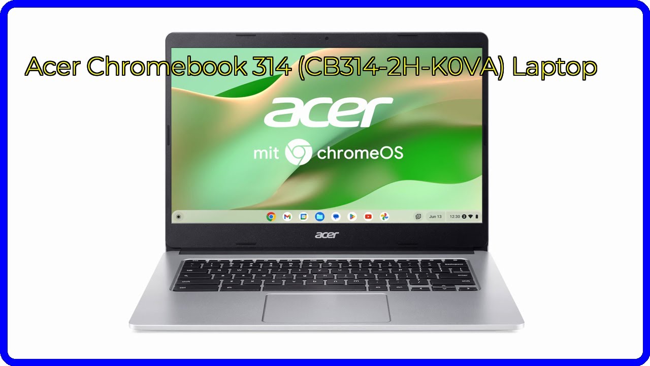 Acer Chromebook CB314-2H-K0VA 14 Pollici Full HD, Processore MT8183, 4GB RAM, 64GB EMMC, ChromeOS - 2