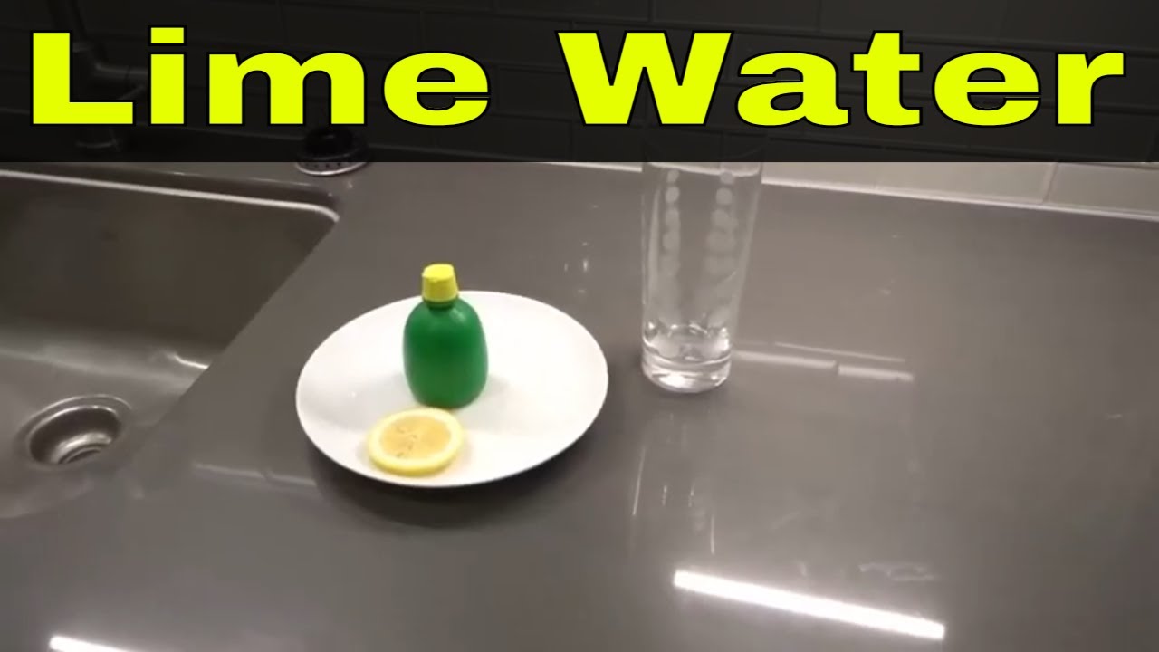How To Make Lime Water Full Tutorial Flavored Water YouTube How To Make Lime Water Full Tutorial Flavored Water YouTube