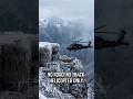 A Crew Flew by Helicopter to a WWI Mountain Pass Bunker There Is No Other Way to Reach It