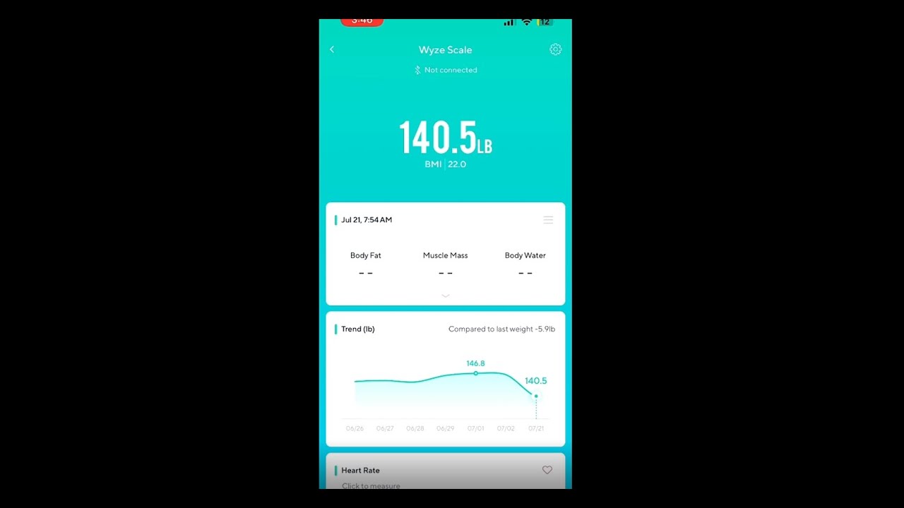 The Wyze Smart Scale Demo + App - YouTube