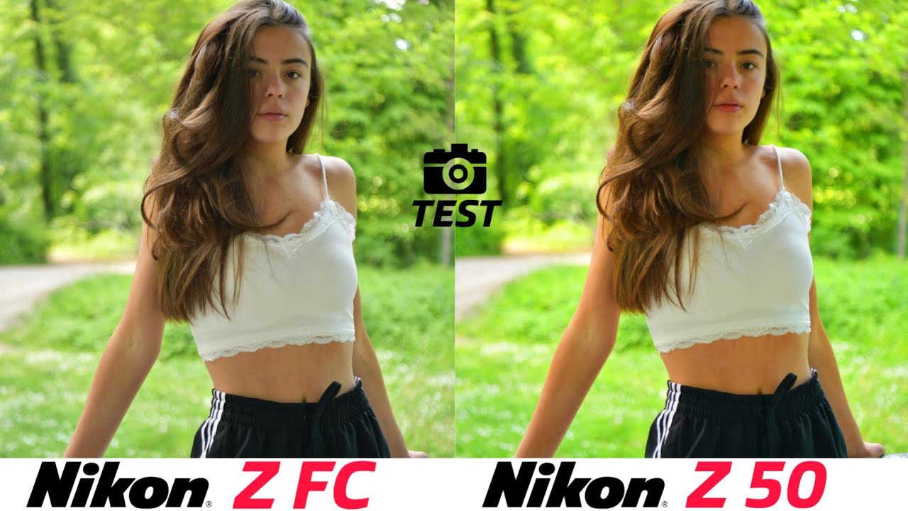 NIKON Z FC vs NIKON Z50 Camera Test
