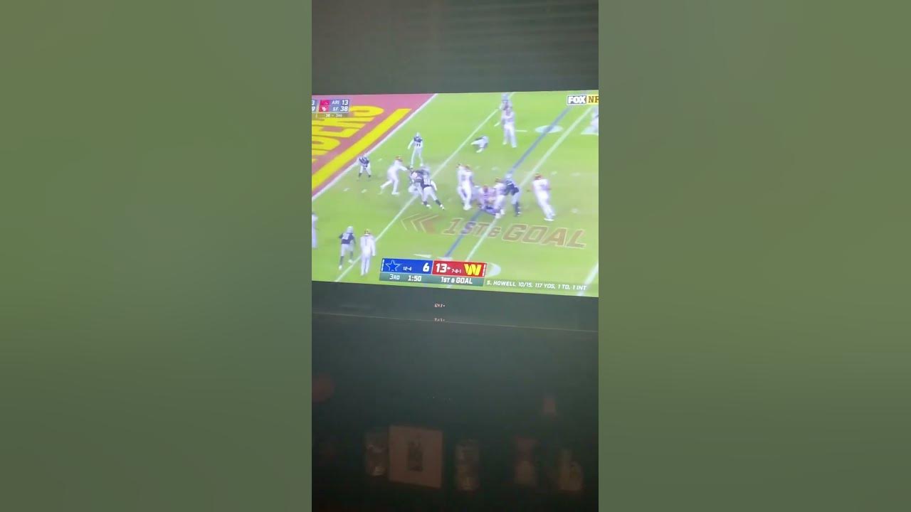 Sam Howell Rushing Td Commanders Vs Cowboys YouTube
