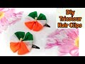 Republic day craft ideas|Independence day craft ideas|republic day craft|Tricolour hair clips