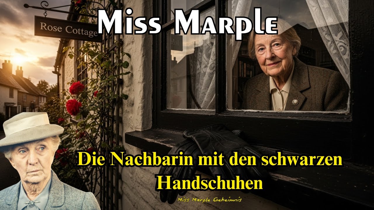 Rosenhäuschen :Die Nachbarin mit den schwarzen Handschuhen | Miss Marple Hörbuch