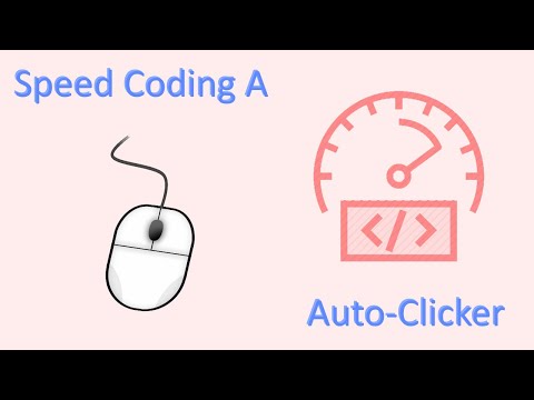Auto-Clicker Project | Speed Coding #1