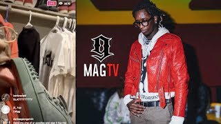 Full Young Thug Licks Bottom Of $900 Shoes, Claims Original DRIP GOD! 💦 News