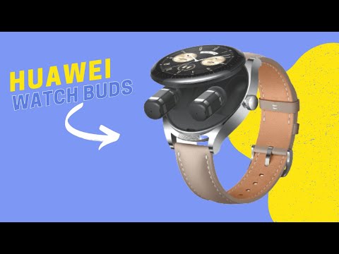 Huawei Watch Buds - Fantastic Piece of Tech That Offers a 2-in-1 Smartwatch and ANC Earbuds