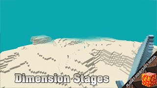 Dimension Stages Mod 1.16.5/1.12.2/1.11.2 for Minecraft PC screenshot 2