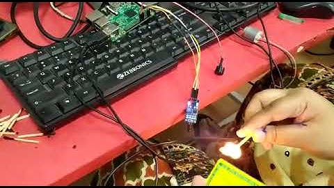 Fire Alarm Circuit Using Raspberry Pi