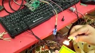 Fire Alarm Circuit Using Raspberry Pi