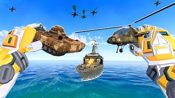 TRAITOR Mech Takes on Entire Army - Kaiju Battle Simulator VR