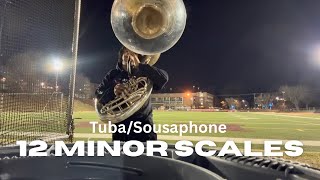 12 Minor Scales on Tuba/ Sousaphone 2026 