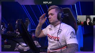 Tenz and kyedae Reacts to 100T vs Gambit !! MAP 2 !!MAsters Berlin