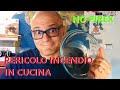 INCENDIO in CUCINA con le PIREX come evitare INCIDENTI utilizzo delle pirex sui fornelli