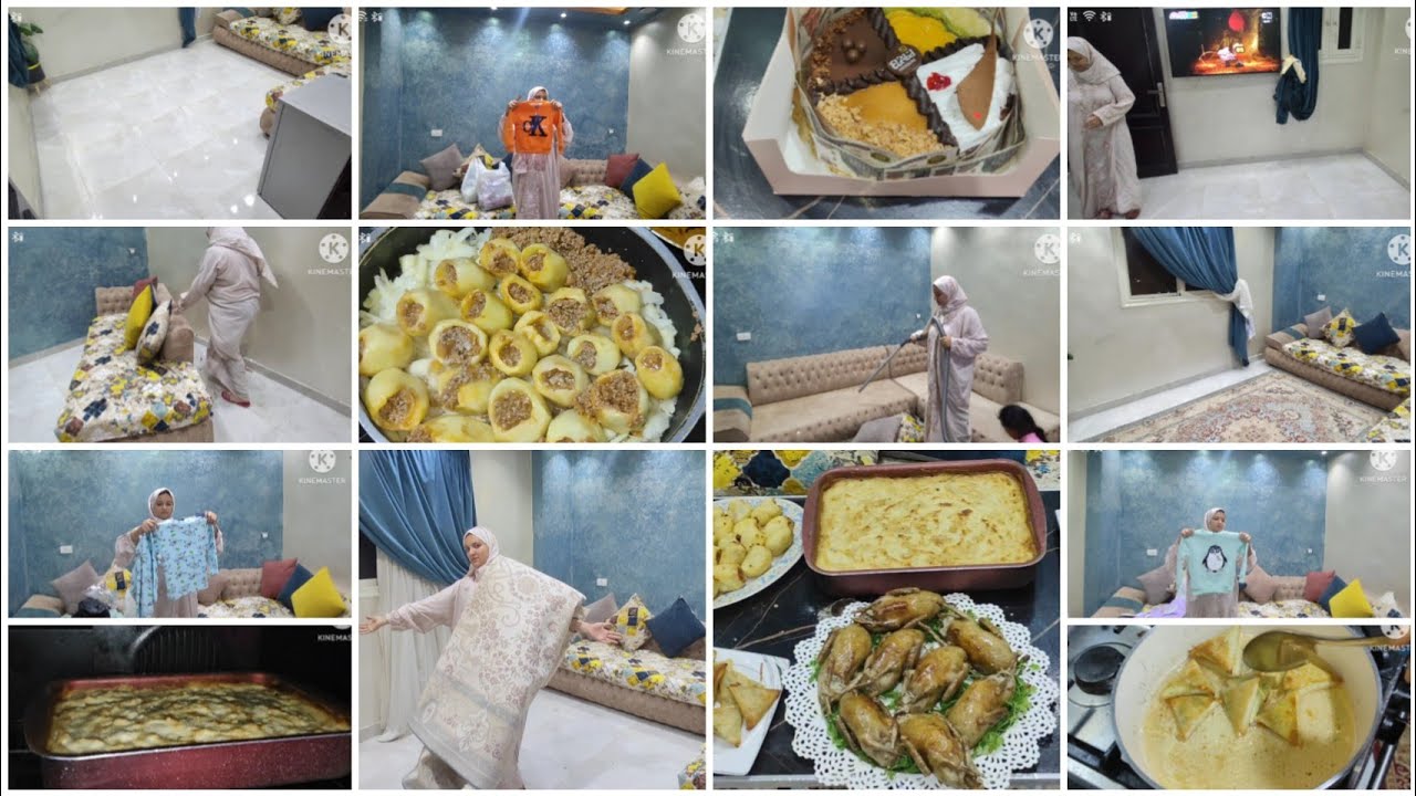 روتين المراه العامله في عز البرد 🌧️كنت لازم اعمل كده قبل ما يدخلوا بيتي ويقولوا عليا معفنه 👌