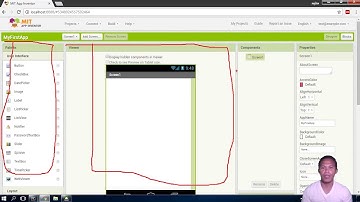 รู้จัก Appinventor2 ตอนที่ 4 ส่วนประกอบของโปรแกรม