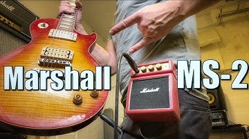 How to make the Marshall MS-2 Micro Stack Sound HUGE!!!
