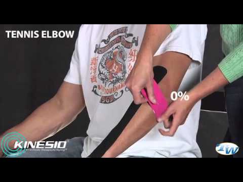 Kinesio Tape Instructional / Tennis Elbow - YouTube