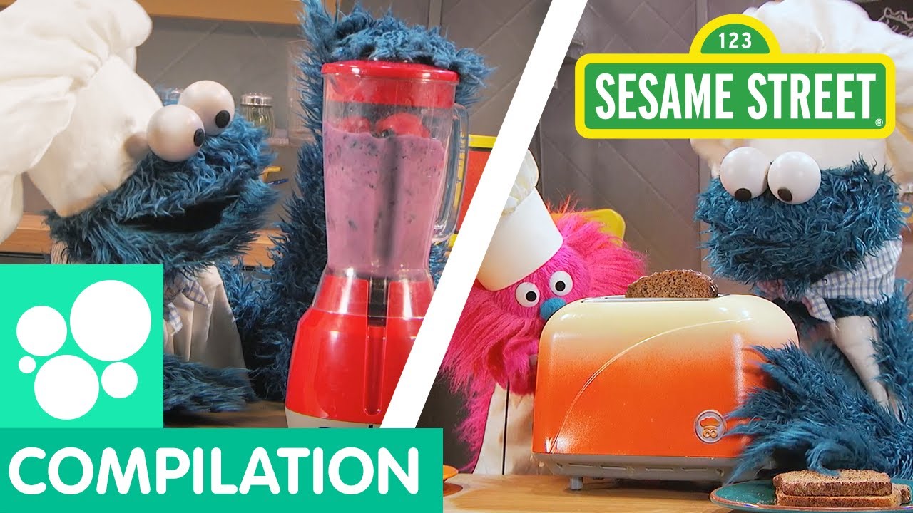 Sesame Street Fun Breakfast Recipes For Kids Cookie Monster's Foodie