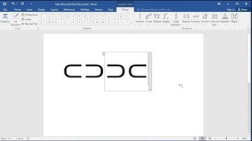 How to type Subset of and Superset of symbols in Word