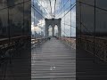 Walking the Brooklyn Bridge #music #travel #nyc #instagram #walking #shorts