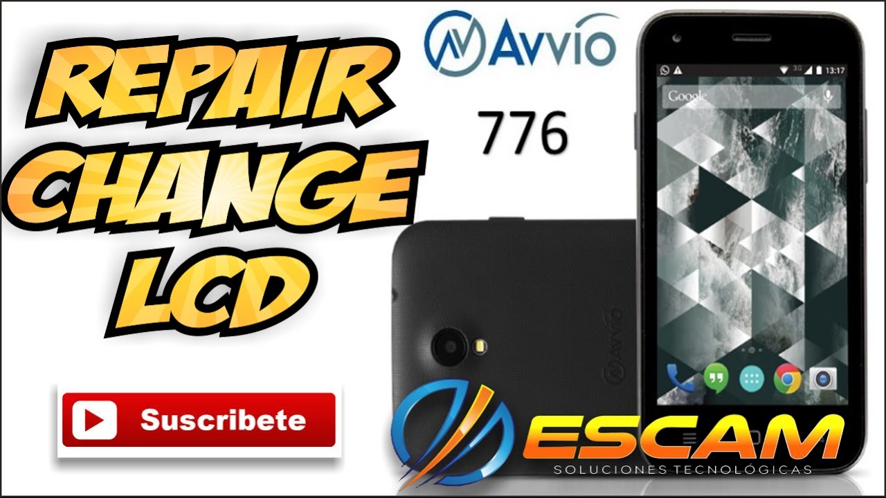 AVVIO 776 Change Repair lcd - YouTube