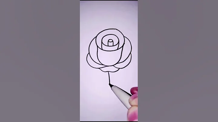 258三個畫玫瑰花畫畫教程小助手抖音小助手玫瑰花簡筆畫 - 天天要聞
