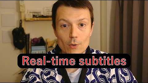 Real-time Subtitles Using Face Tracking