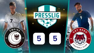 Pressligcom Empire Fc 5-5 Vay Babo Karşılaşması Maç Yayını