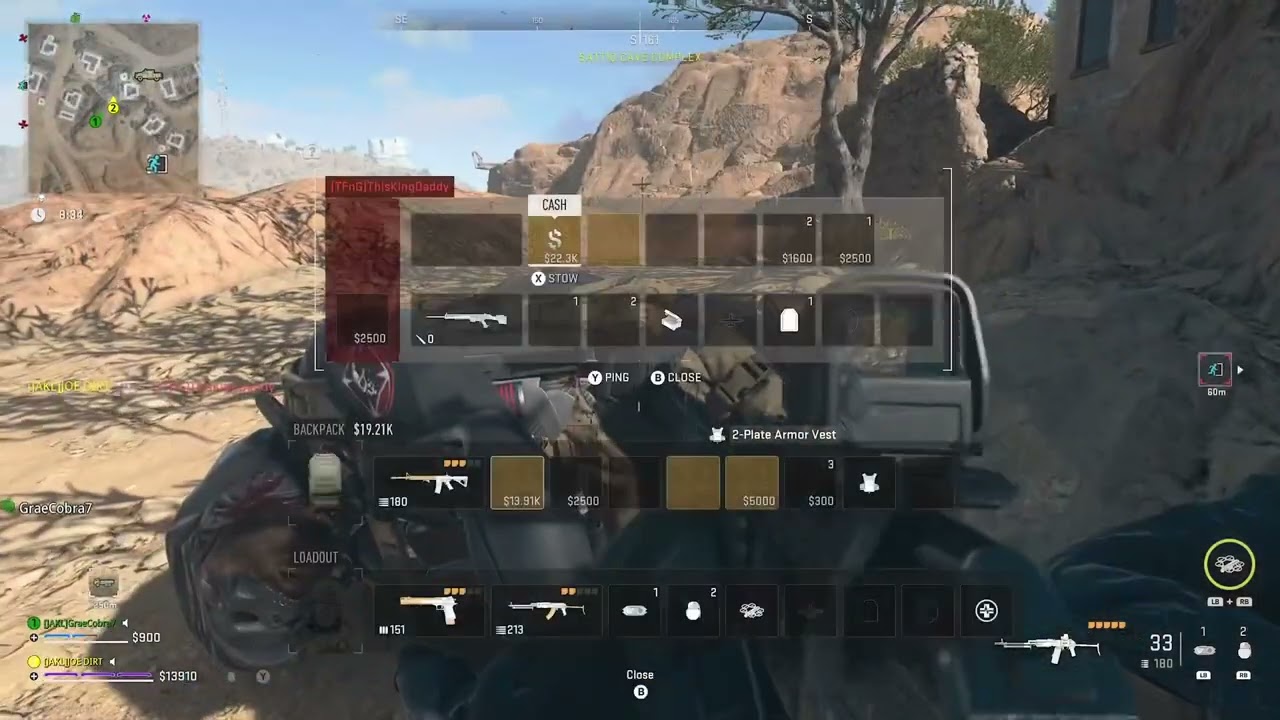 Going to make a quick exfil…