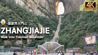 Tianmen Mountain, Zhangjiajie, Hunan The Most Amazing Mountain in China (4K HDR)