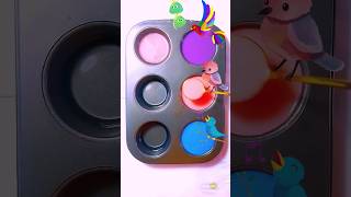 Satisfying Color Mixing Shorts | Three Color Mix Test |  #colormixing  #paintmixing #asmr