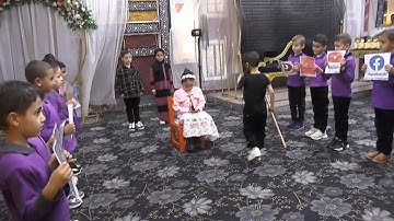 العرض الصامت  (مخاطر الإنترنت) حفل تخرج أطفال حضانات الفرسان النموذجية 2025 الدفعة رقم (14)