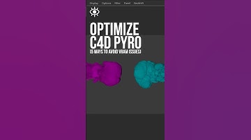 How to Avoid #C4D Pyro VRAM issues #cinema4d #tutorial