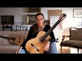 Carlotta dalia  altamira home concert from grosseto italy  classical guitar