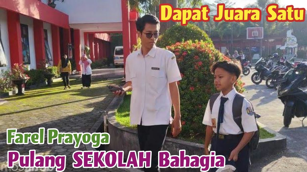 LIVE : Farel Prayoga Pulang SEKOLAH Bawa piala