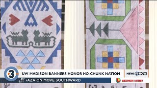 UW-Madison unveils banners honoring Ho-Chunk Nation