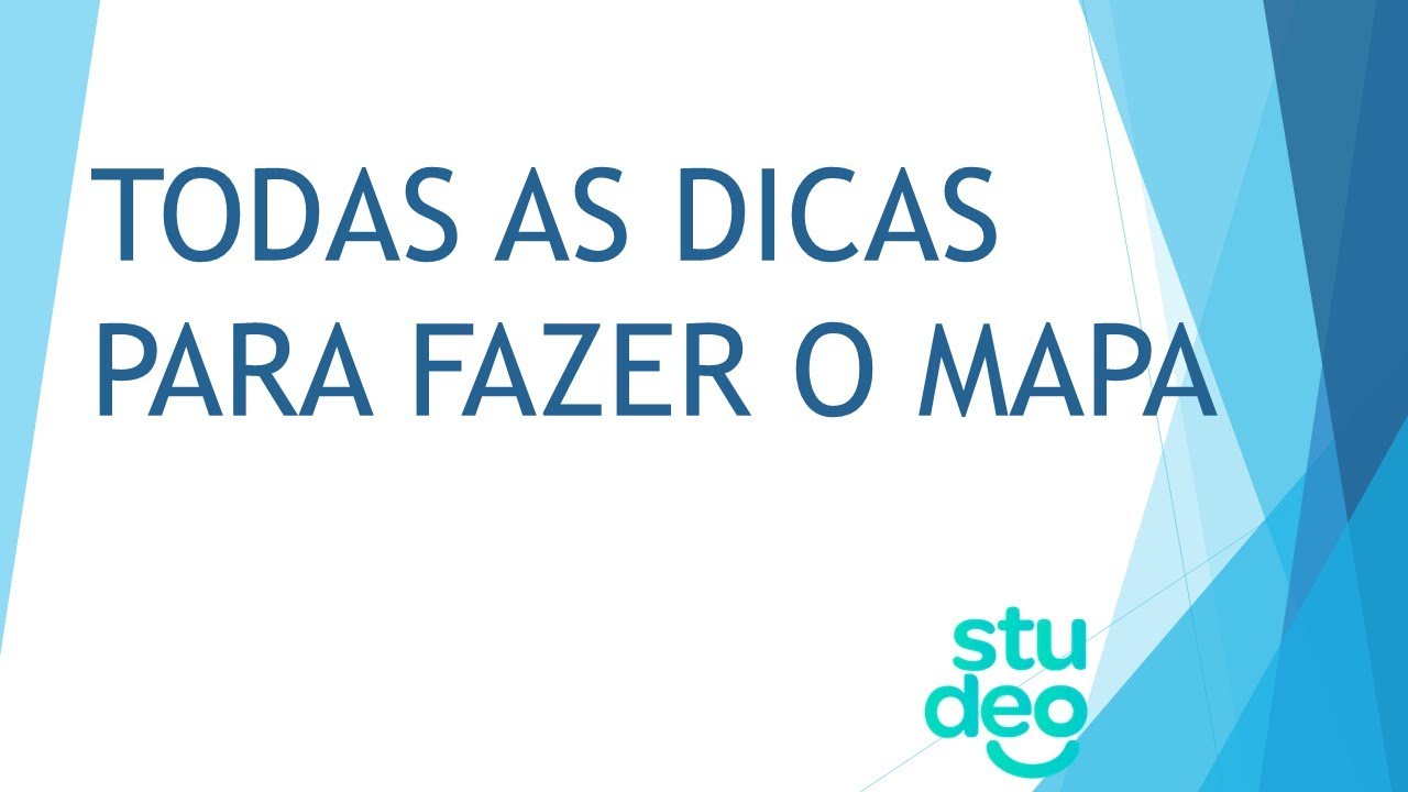 TODAS as dicas para fazer MAPA - studeo - UniCesumar
