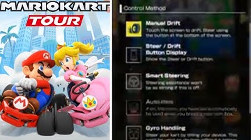 Best Controls for Mario Kart Tour: Gyro Handling Settings, Auto Item, Manual Drift, Tutorial