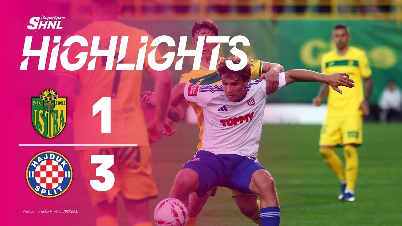 ISTRA 1961 vs HAJDUK 1:3 (28. kolo, SuperSportHNL 25/26)