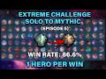 Solo To Mythic: Only One Hero Per Victory - High WR (Ep. 5) | MLBB