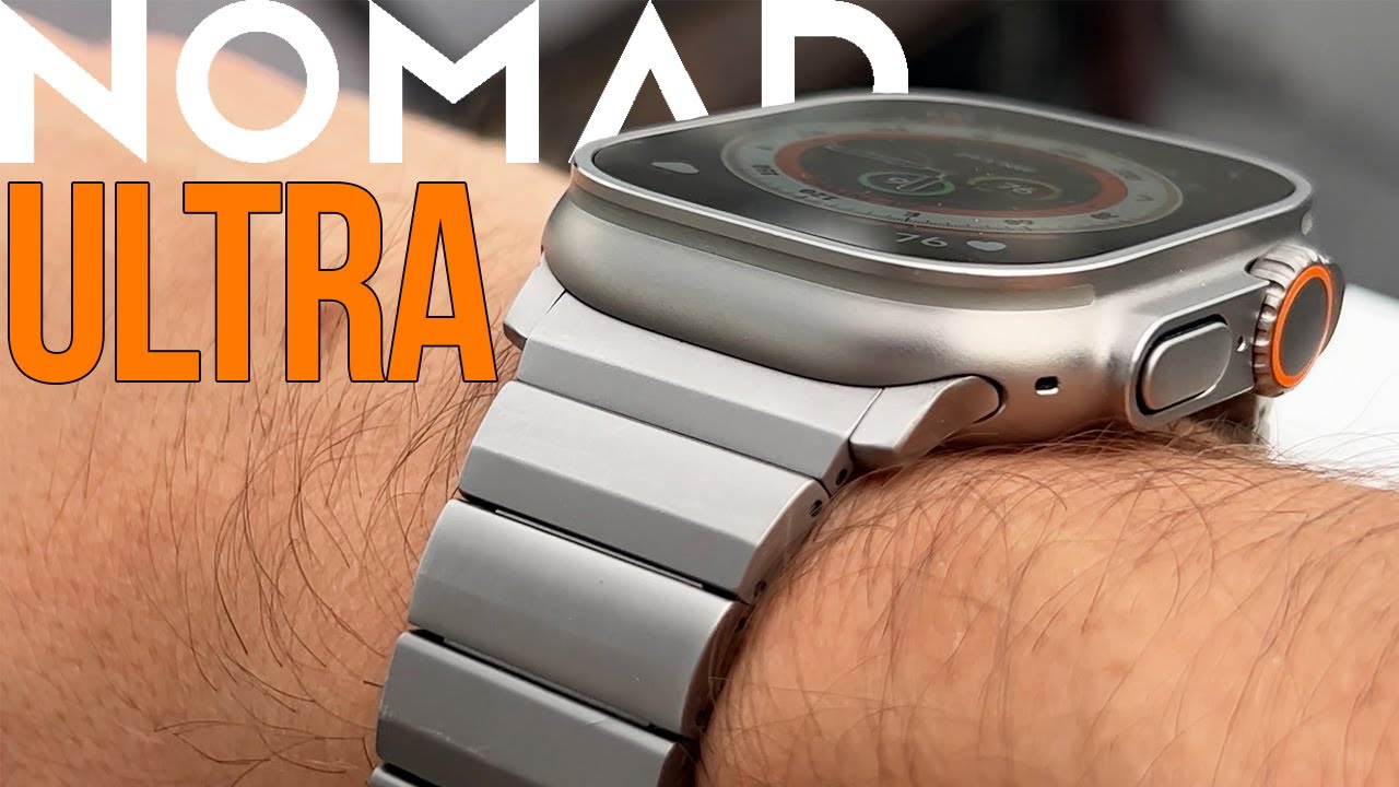 Nomad Titanium Band Review - Apple Watch Ultra - YouTube