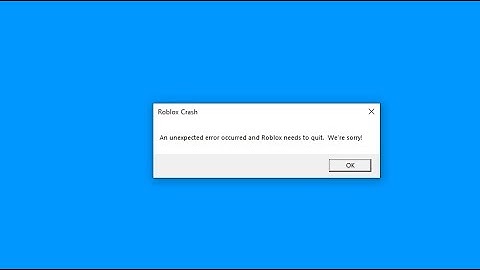 Adopt me "Roblox Crash An Unexpected Error Occurred" A Fix / Work Around!