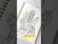 Tutorial: How to Draw Maa Durga❤️#Shorts #Trending #Navratri