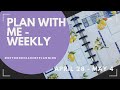 Plan With Me! | Classic Vertical Happy Planner | Planning with Kay Stickers | April 28 - May 4, 2025