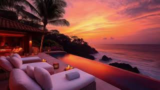 Sunset by the Sea: Peaceful Jazz Piano and Ocean Waves for a Serene Evening