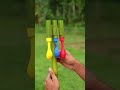 DIY Bamboo Creations with new Three Clour Balloone Slingshots #Bamboo#Bambooar