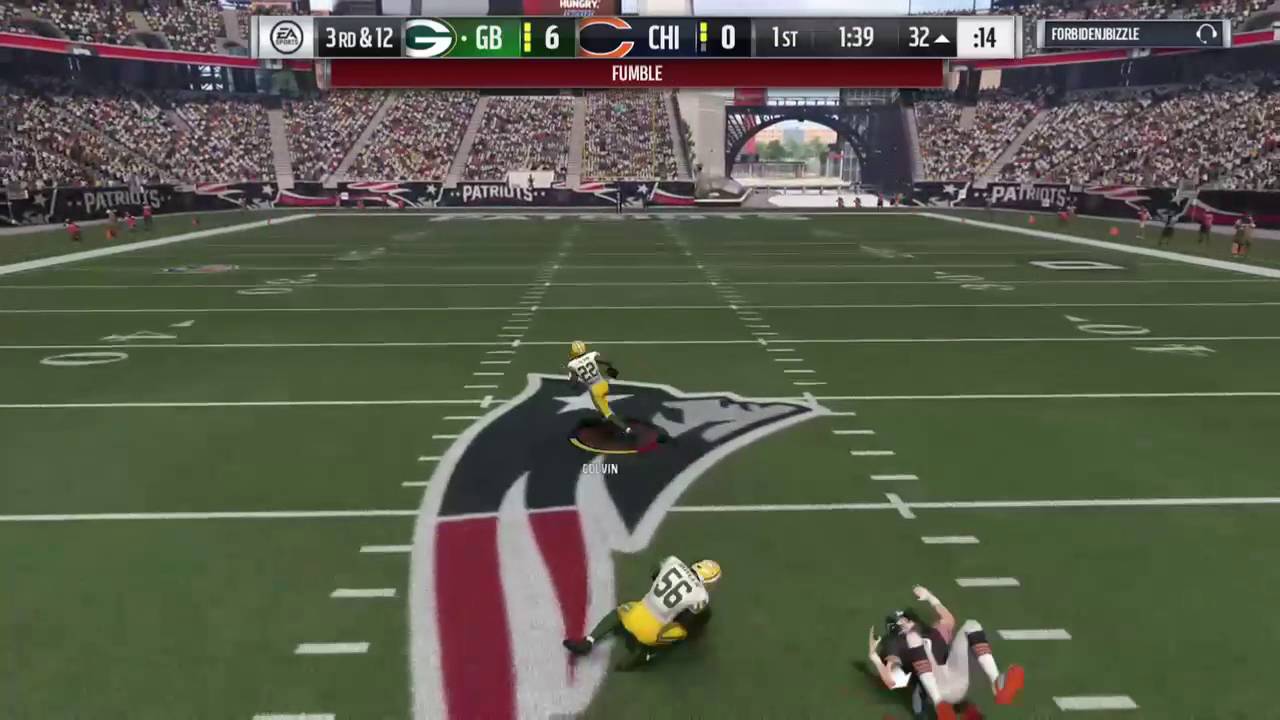 Madden NFL 17 Epic turnover