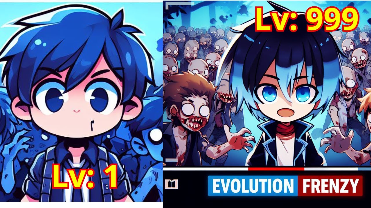P1-12.Evolution frenzy - In the apocalypse, he annihilates zombies and